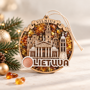 eglutės žaisliukas „Lietuva“